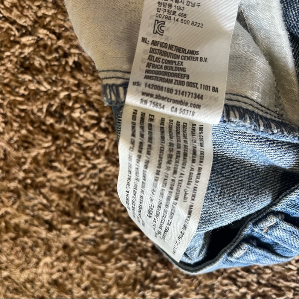 Y2K Abercombie & Fitch Denim Skirt - Picture 6 of 6